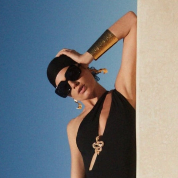 Zara limited edition textured metallic bracelet - Picture 3 of 3